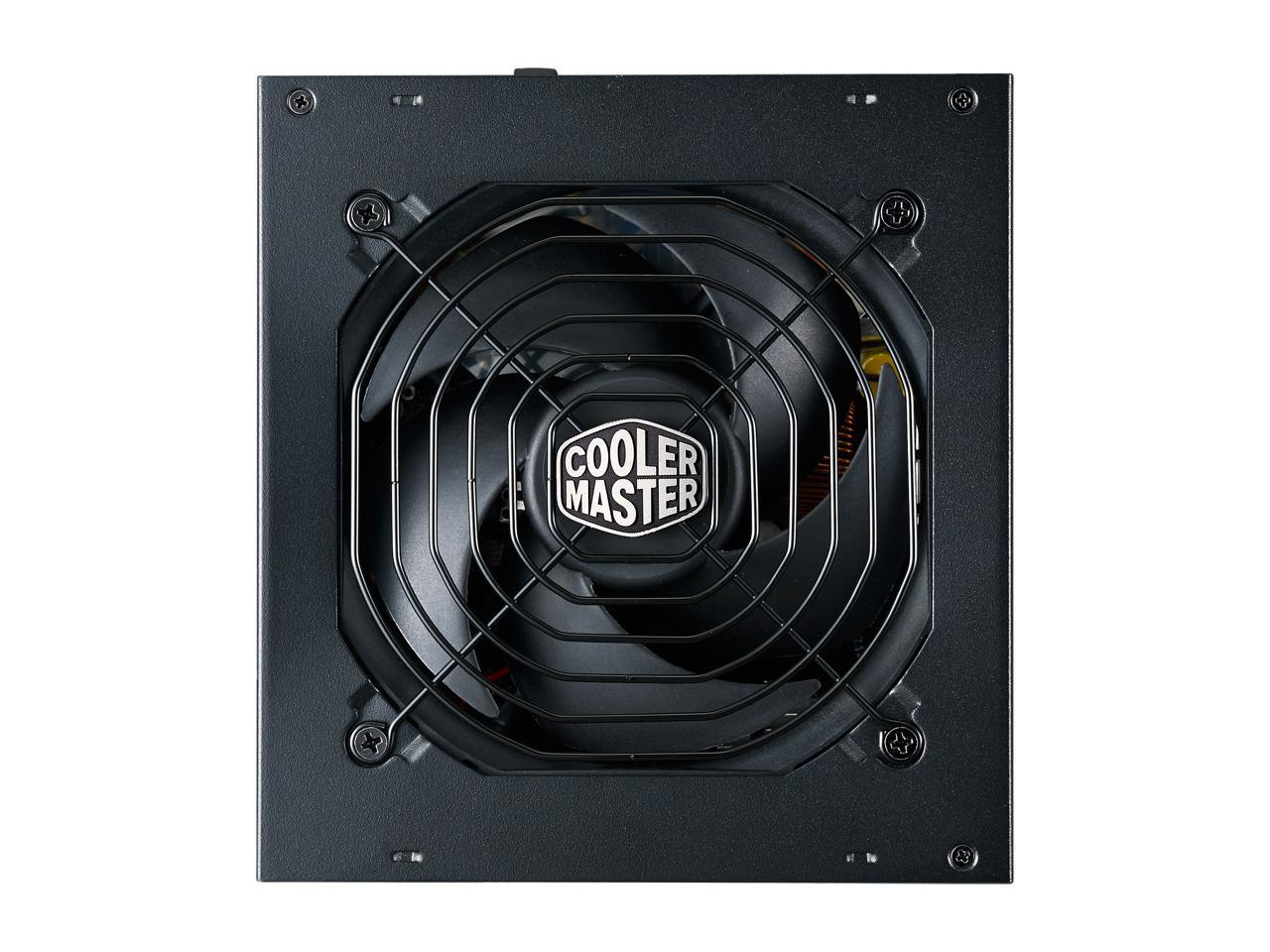 Cooler Master MWE Gold 650 Watt Fully Modular, Compact, Silent Fan 80 PLUS Gold Power Supply, MPY-6501-AFAAG-US