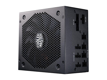 Cooler Master V550 Gold V2 Full Modular, 550W, 80+ Gold Efficiency, Semi-fanless Operation, 16AWG PCIe High-efficiency Cables, 10 Year Warranty