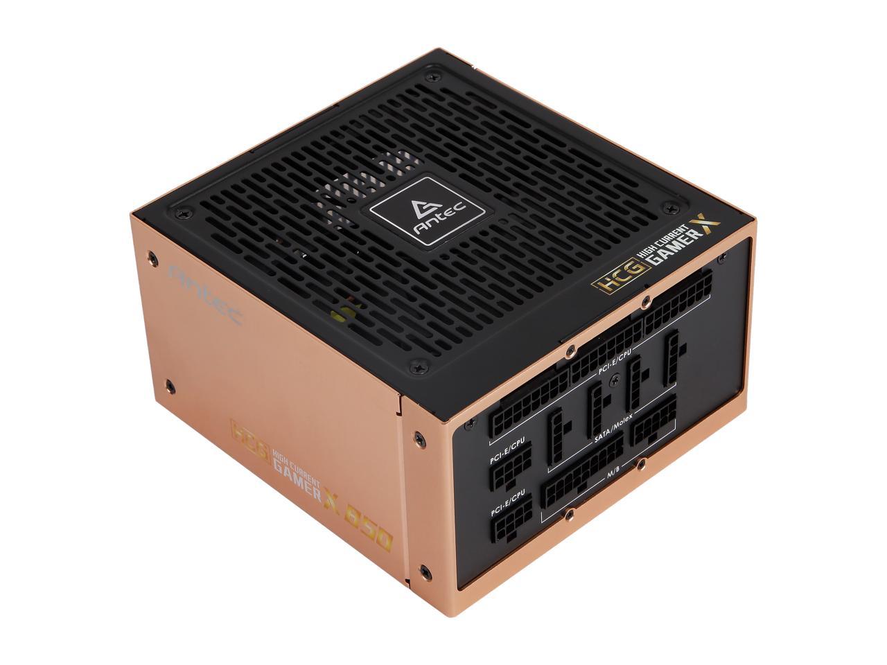 ANTEC High Current Gamer Series HCG850 Extreme, 850W Fully Modular, Full-Bridge LLC and DC to DC Converter Design, Full Japanese Caps, Zero RPM Manager, PhaseWave Design, 10 Year Warranty