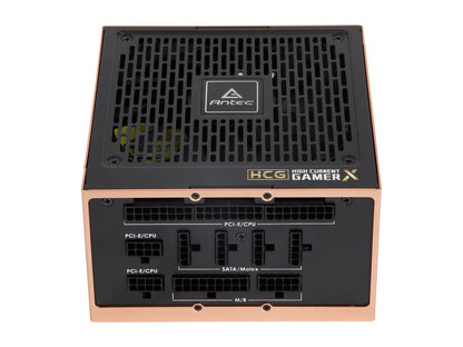 ANTEC High Current Gamer Series HCG1000 Extreme, 1000W Fully Modular, Full-Bridge LLC and DC to DC Converter Design, Full Japanese Caps, PhaseWave Design, 10 Year Warranty