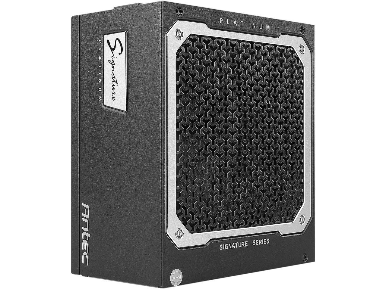 Antec Signature Series SP1300, 80 PLUS Platinum Certified, 1300W Full Modular with OC Link Feature, PhaseWave Design, Full Top-Grade Japanese Caps, Zero RPM Mode, 135 mm FDB Silence & 10-Year Warranty