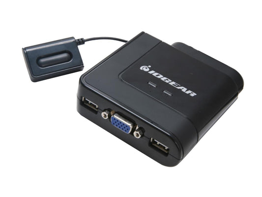 IOGEAR GCS72U 2-Port USB Cable KVM Switch with Audio