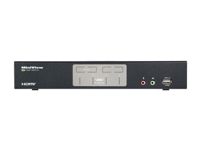 IOGEAR GCS1794MDPKITÂ 4-Port HDMI and Mini DisplayPort KVMP Kit with USB Hub and Audio