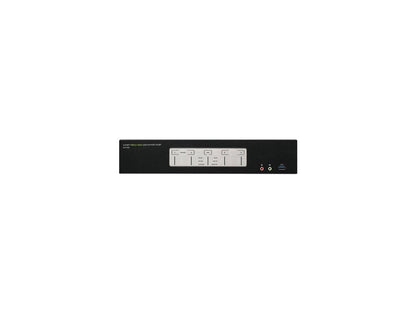 IOGEAR GCS1964 4-Port 4K Triple View DisplayPort KVMP Switch with USB 3.0 Hub (TAA)
