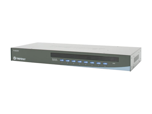 TRENDnet TK-804R 8-Port USB+PS/2 Rack Mount KVM Switch w/ OSD