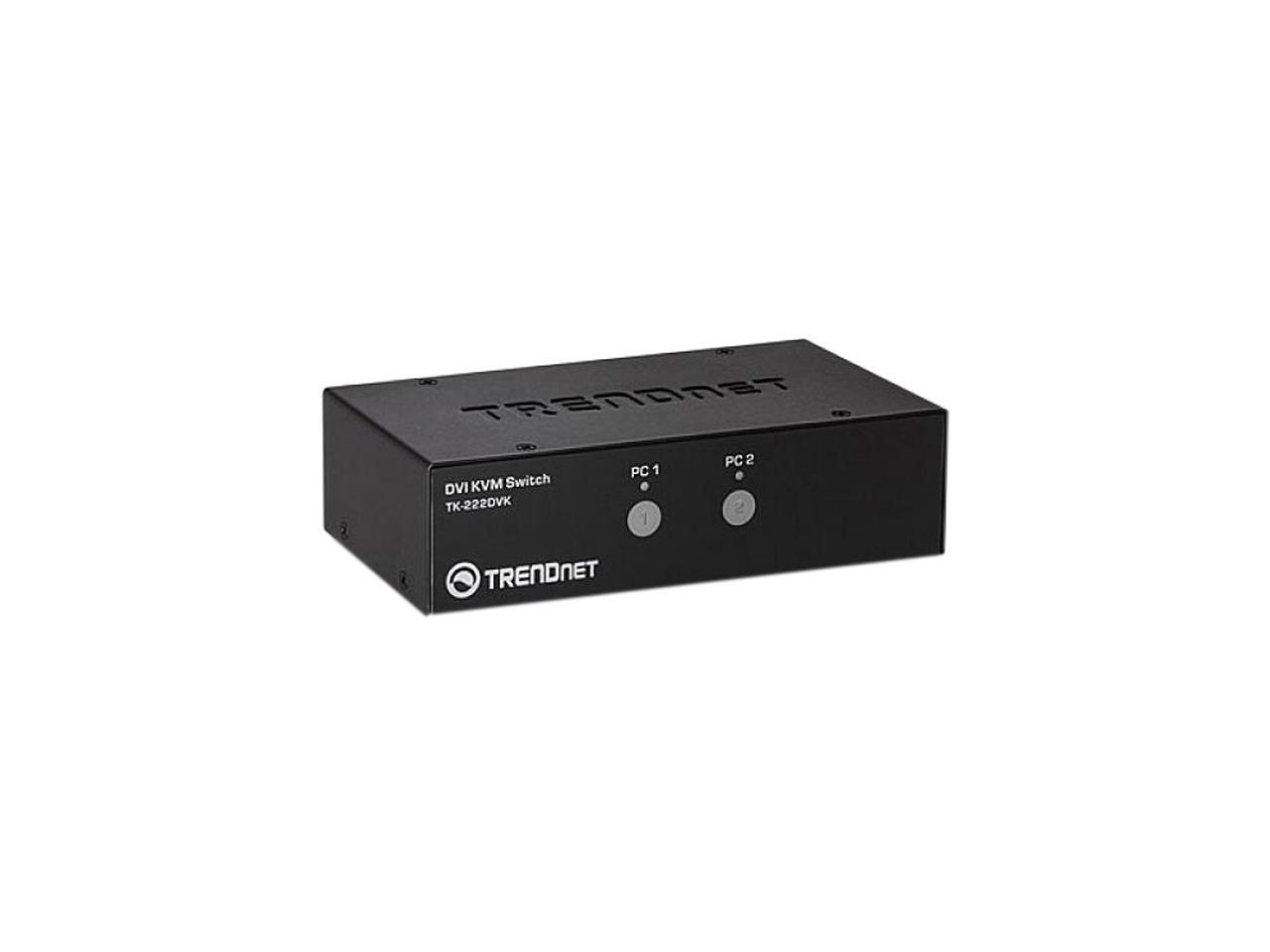 TRENDnet 2-Port DVI KVM Switch Kit