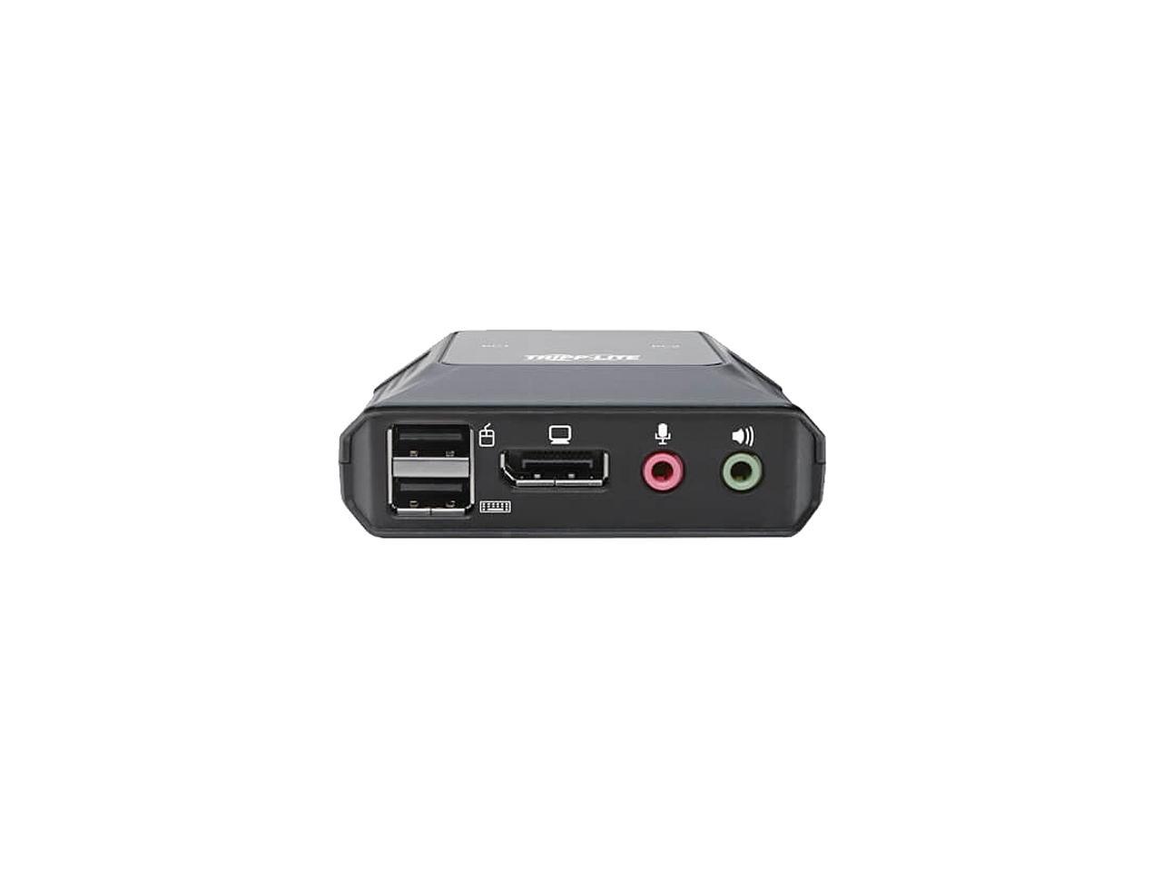 Tripp Lite B032-DPUA2 2-Port DisplayPort 1.1/USB KVM Switch