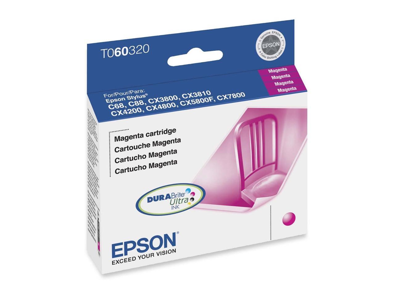 EPSON 60 (T060320) Ink Cartridges Magenta