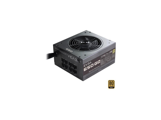 EVGA 650 GQ 210-GQ-0650-V1 80+ GOLD 650W Modular EVGA ECO Mode Power Supply