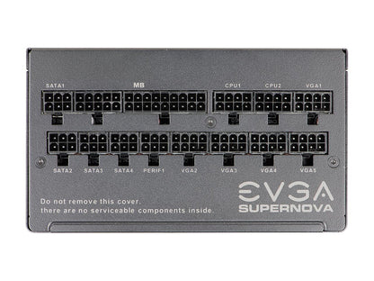 EVGA SuperNOVA 1000 G3, 220-G3-1000-X1, 80+ GOLD, 1000W Fully Modular, EVGA ECO Mode with New HDB Fan, Includes FREE Power On Self Tester, Compact 150mm Size, Power Supply