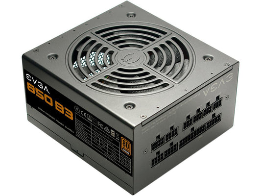 EVGA 850 B3, 80 Plus BRONZE 850W, Fully Modular, EVGA ECO Mode, Compact 160mm Size, Power Supply 220-B3-0850-V1