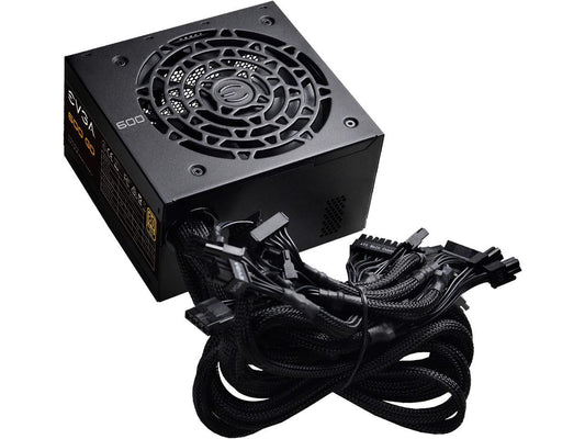 EVGA 600 GD 100-GD-0600-V1 600 W ATX12V / EPS12V 80 PLUS GOLD Certified Non-Modular Active PFC Power Supply