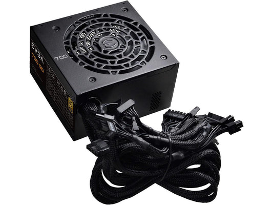 EVGA 700 GD 100-GD-0700-V1 700W ATX12V / EPS12V 80 PLUS GOLD Certified Non-Modular Active PFC Power Supply