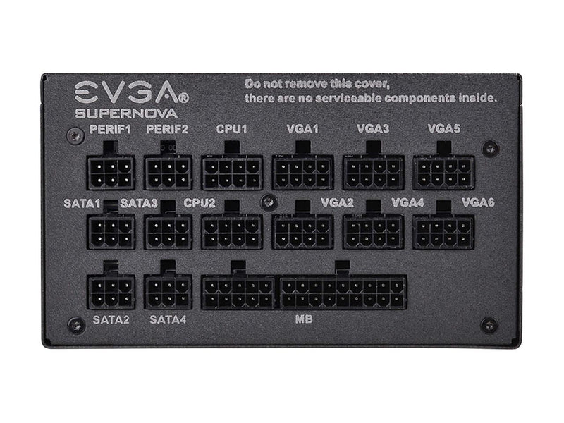 EVGA SuperNOVA 1300 G+, 80+ GOLD 1300W, Fully Modular, 10 Year Warranty, Includes FREE Power On Self Tester, Power Supply - 220-GP-1300-X1