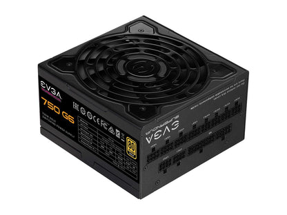 EVGA SuperNOVA 750 G6, 80 Plus Gold 750W, Fully Modular, Eco Mode with FDB Fan, 10 Year Warranty, Includes Power ON Self Tester, Compact 140mm Size, Power Supply 220-G6-0750-X1