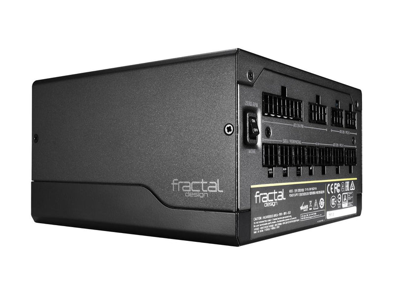 Fractal Design Ion+ 860P 80 PLUS Platinum Certified 860W Full Modular Compact ATX Power Supply with UltraFlex Cables