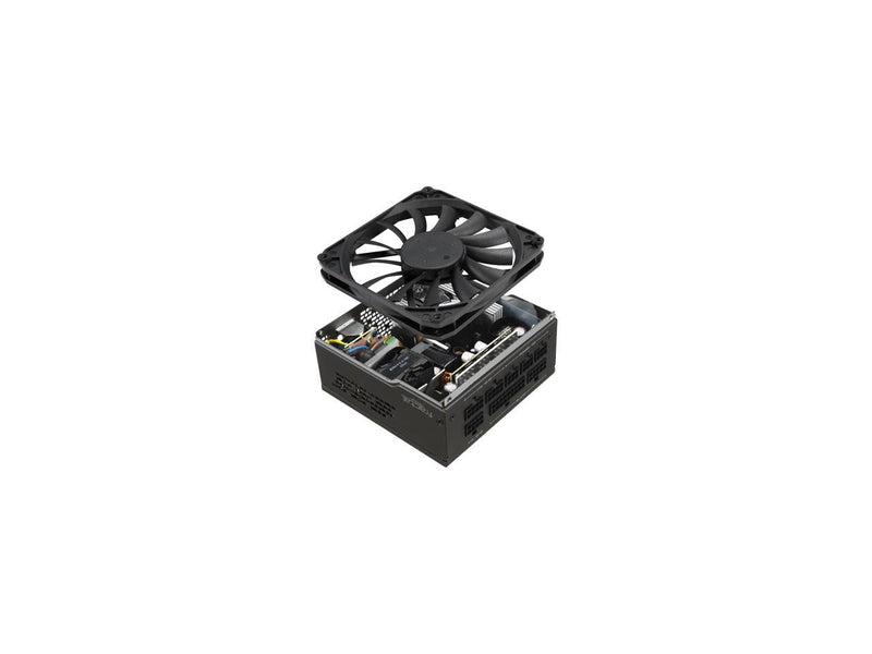 Fractal Design Ion SFX 500G 80 PLUS Gold Certified 500W Full Modular SFX-L Power Supply with UltraFlex Cables, PSU-ION-SFX-500G-BK