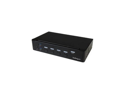 StarTech.com SV431HDU3A2 4-Port HDMI KVM Switch - Built-in USB 3.0 Hub for Peripheral Devices - 1080p