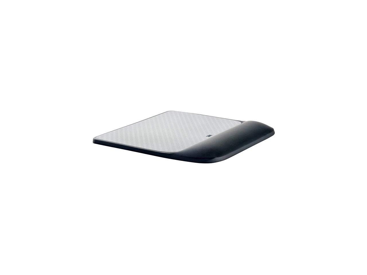 3M Mouse Pad w/ Precise Mousing Surface w/ Gel Wrist Rest 8 1/2x9x3/4 Solid