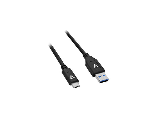 V7-CABLES V7U2C-1M-BLK-1E 3FT USB2 A TO USB-C CABLE BLACK