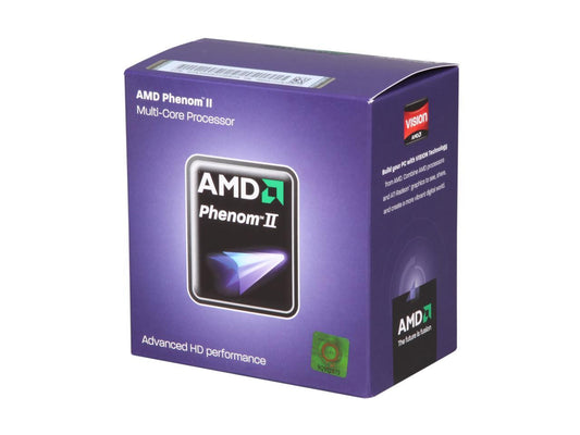 AMD Phenom II X4 945 Deneb Quad-Core 3.0 GHz Socket AM3 95W HDX945WFGMBOX Desktop Processor