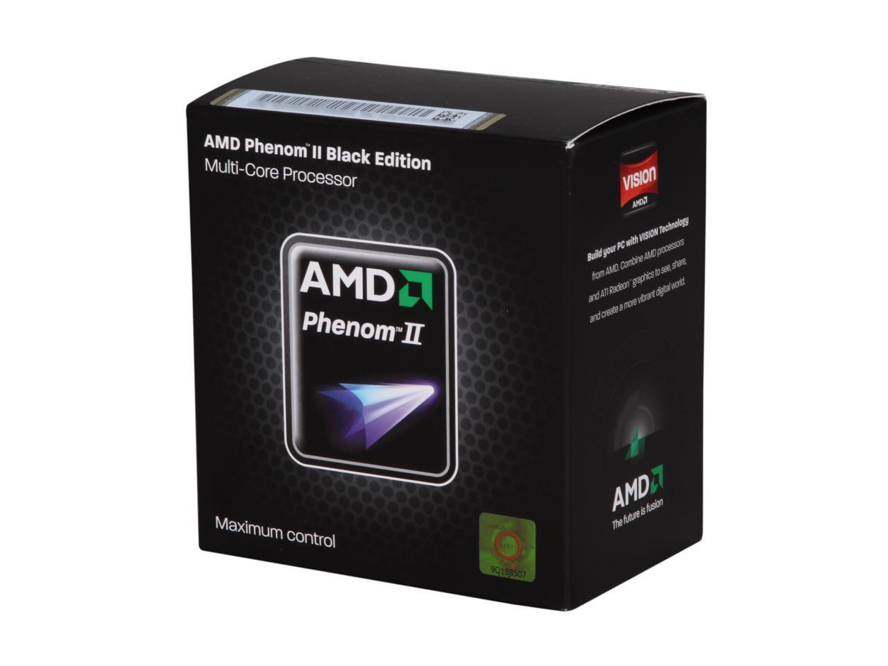 AMD Phenom II X2 555 Black Edition Callisto Dual-Core 3.2 GHz Socket AM3 80W HDZ555WFGMBOX Desktop Processor - C3 Revision