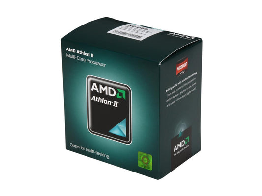 AMD Athlon II X2 260 Regor Dual-Core 3.2 GHz Socket AM3 65W ADX260OCGMBOX Desktop Processor