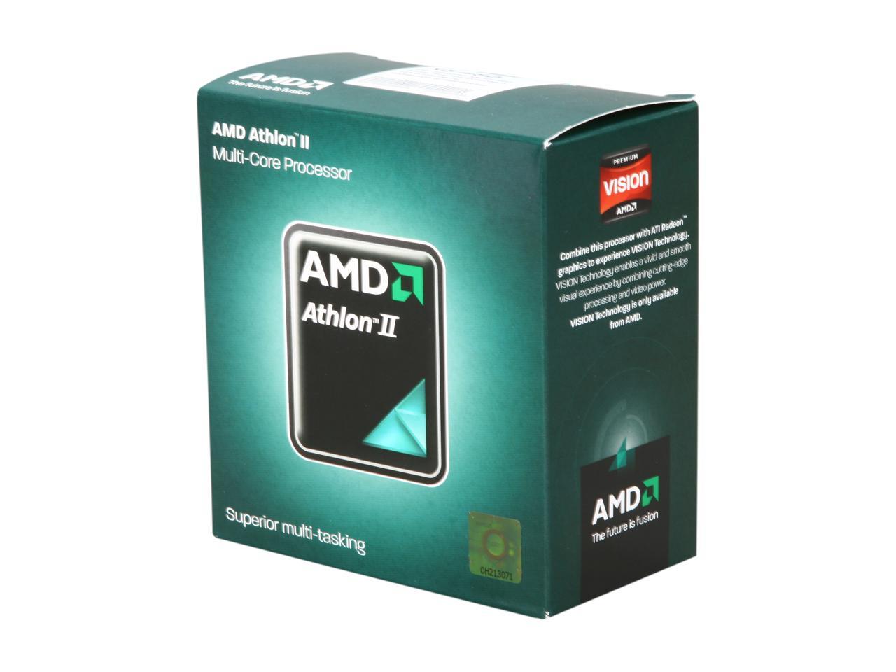 AMD Athlon II X3 450 Rana Triple-Core 3.2 GHz Socket AM3 95W ADX450WFGMBOX Desktop Processor