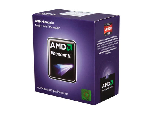AMD Phenom II X4 840 Quad-Core 3.2 GHz Socket AM3 95W HDX840WFGMBOX Desktop Processor