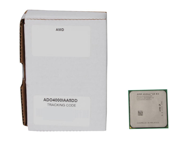 AMD Athlon 64 X2 4000+ Brisbane Dual-Core 2.1 GHz Socket AM2 65W ADO4000IAA5DD Processor
