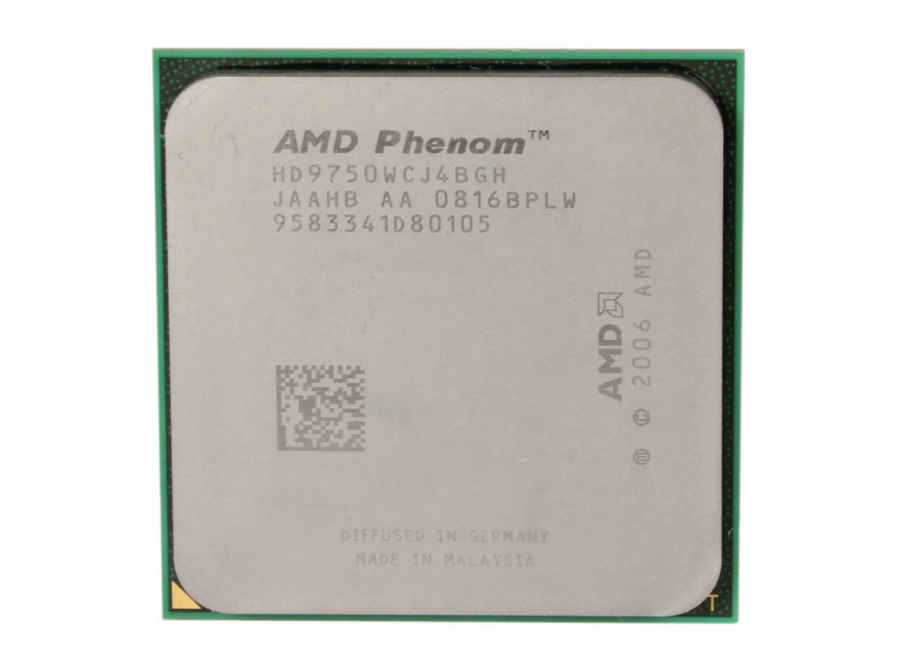 AMD Phenom X4 9750 Agena Quad-Core 2.4 GHz Socket AM2+ 95W HD9750WCJ4BGH Desktop Processor