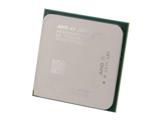 AMD A8-3850 Llano Quad-Core 2.9 GHz Socket FM1 100W AD3850WNZ43GX Desktop APU with DirectX 11 Graphic AMD Radeon HD 6550D