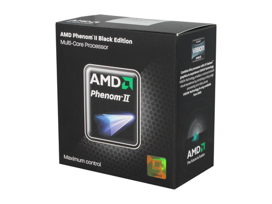 AMD Phenom II X4 960T Zosma Quad-Core 3.0 GHz Socket AM3 95W HD96ZTWFGRBOX Desktop Processor