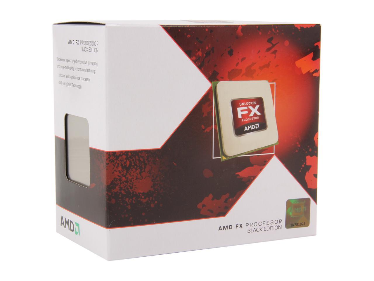 AMD FX-4170 Zambezi Quad-Core 4.2GHz (4.3GHz Turbo) Socket AM3+ 125W FD4170FRGUBOX Desktop Processor