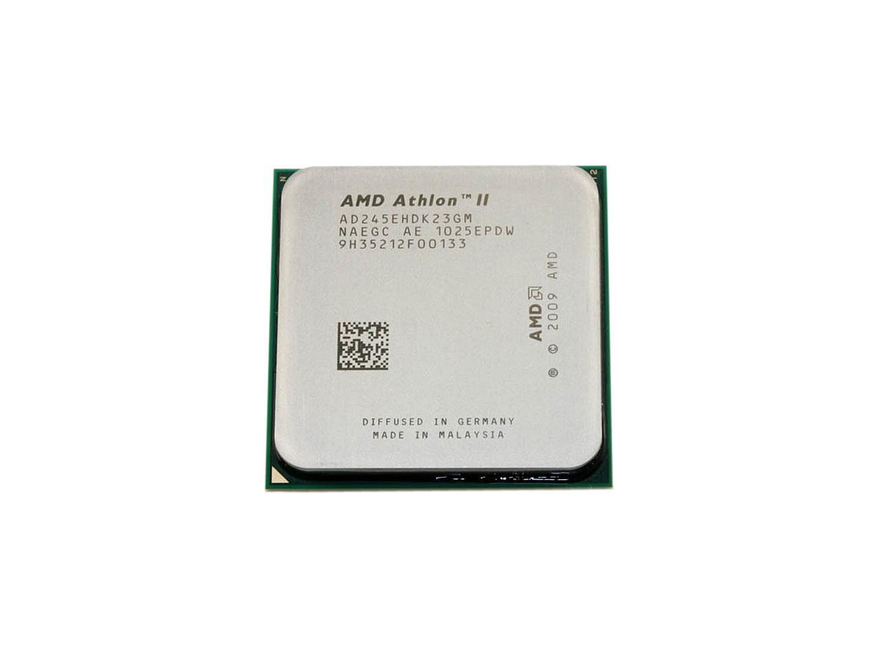 AMD Athlon II X2 245e Regor Dual-Core 2.9 GHz Socket AM3 45W AD245EHDK23GM Desktop Processor
