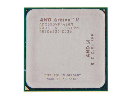 AMD Athlon II X4 650 Propus Quad-Core 3.2 GHz Socket AM3 95W ADX650WFK42GM Desktop Processor