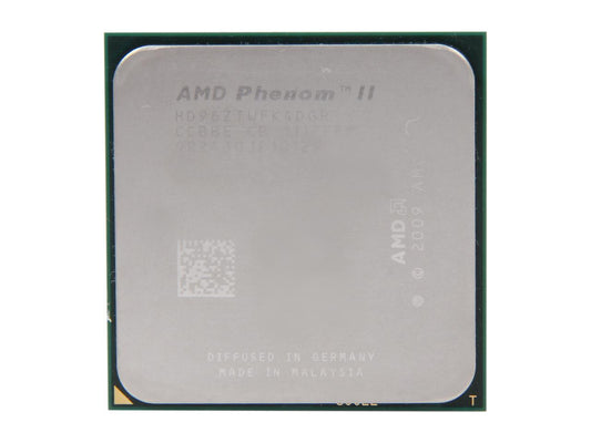 AMD Phenom II X4 960T Zosma Quad-Core 3.0GHz (3.4GHz Turbo Boost) Socket AM3 95W HD96ZTWFK4DGR Desktop Processor