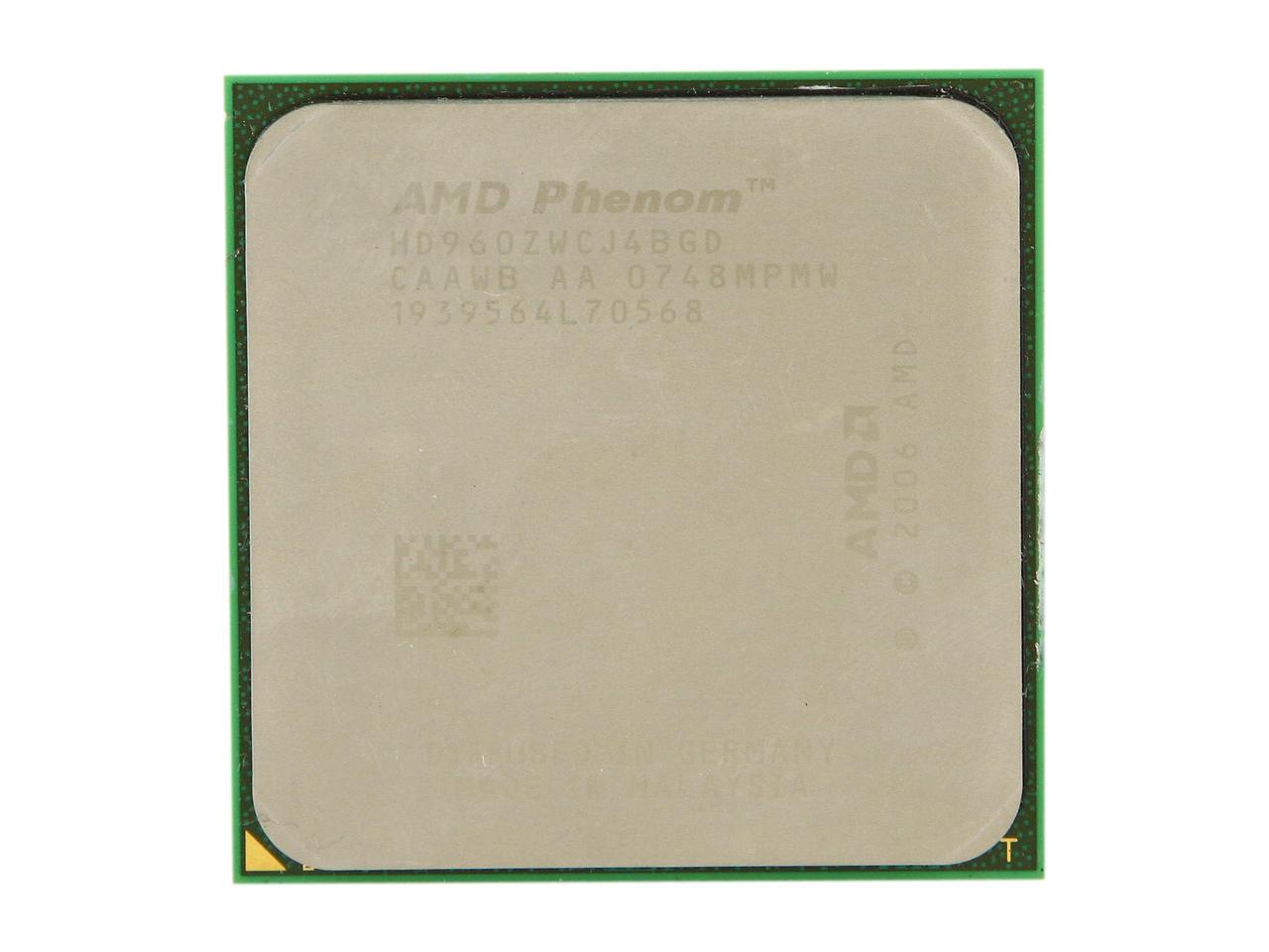 AMD Phenom 9600 Agena Quad-Core 2.3 GHz Socket AM2+ HD960ZWCJ4BGD Desktop Processor