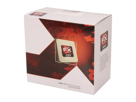 AMD FX-4130 Zambezi Quad-Core 3.8 GHz Socket AM3+ FD4130FRGUBOX Desktop Processor