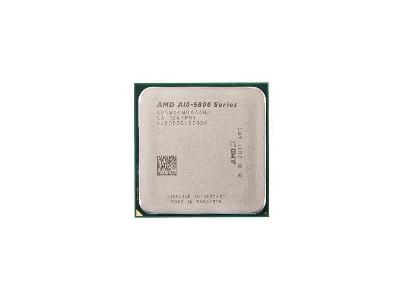 AMD A10-5800K Trinity Quad-Core 3.8 GHz Socket FM2 AD580KWOA44HJ Desktop Processor