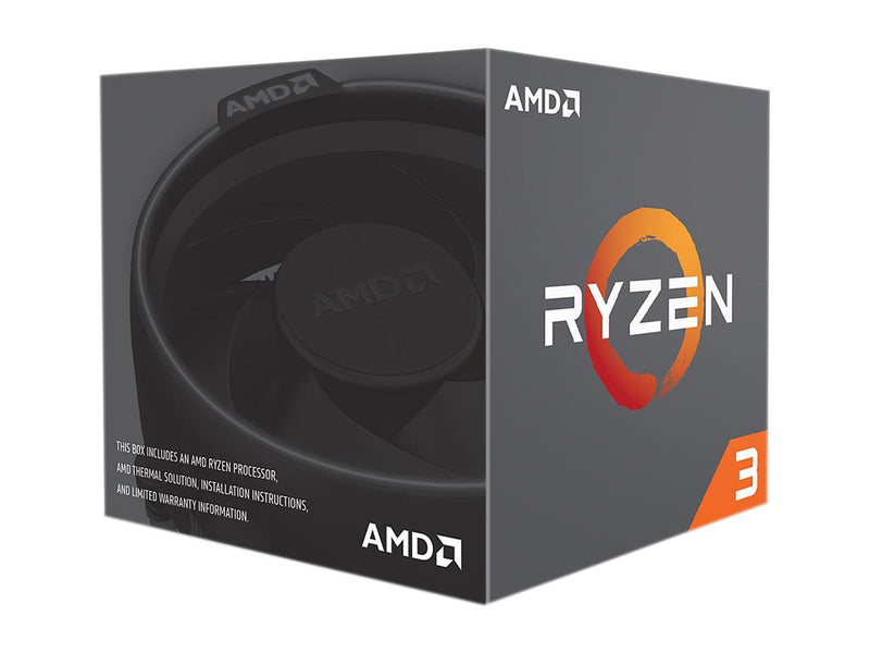 AMD RYZEN 3 1300X 4-Core 3.5 GHz (3.7 GHz Turbo) Socket AM4 65W YD130XBBAEBOX Desktop Processor