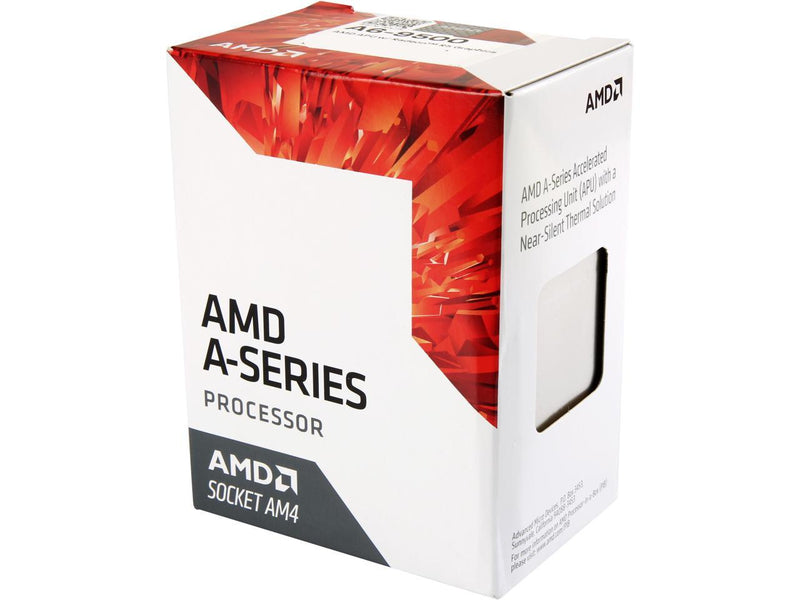 AMD A6-9500 Dual-Core 3.5 GHz Socket AM4 65W AD9500AGABBOX Desktop Processor Radeon R5