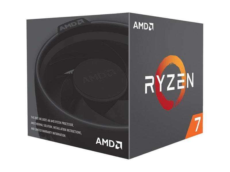 AMD RYZEN 7 2700 8-Core 3.2 GHz (4.1 GHz Max Boost) Socket AM4 65W YD2700BBAFBOX Desktop Processor