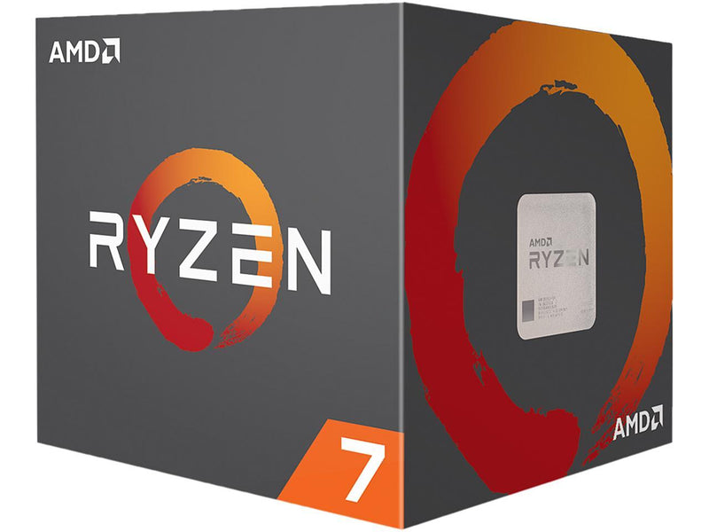 AMD Ryzen 7 2700X 8-Core 3.7 GHz (4.3 GHz Max Boost) Socket AM4 105W YD270XBGAFBOX Desktop Processor
