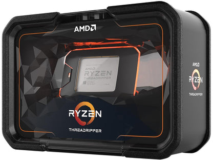 AMD 2nd Gen Ryzen Threadripper 2950X, 16-Core, 32-Thread, 4.4 GHz Max Boost (3.5 GHz Base), Socket sTR4 180W YD295XA8AFWOF Desktop Processor
