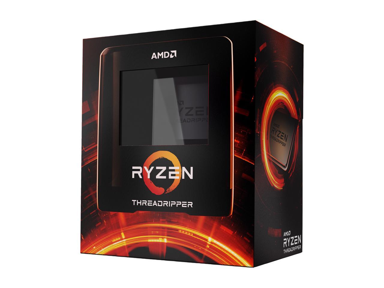 AMD Ryzen Threadripper 3990X 64-Core 2.9 GHz Socket sTRX4 280W 100-100000163WOF Desktop Processor