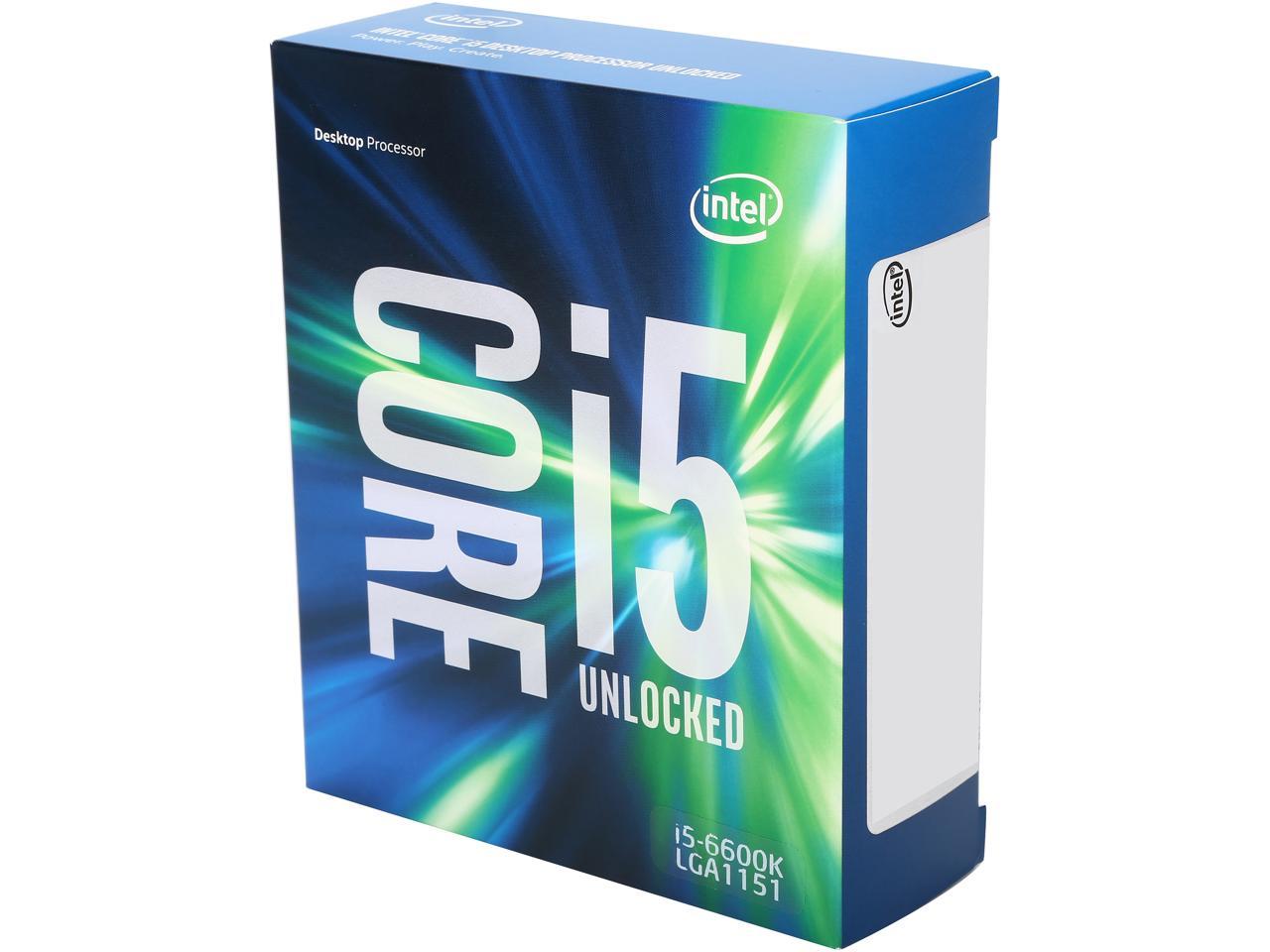 Intel Core i5-6600K 6M Skylake Quad-Core 3.5 GHz LGA 1151 91W BX80662I56600K Desktop Processor Intel HD Graphics 530