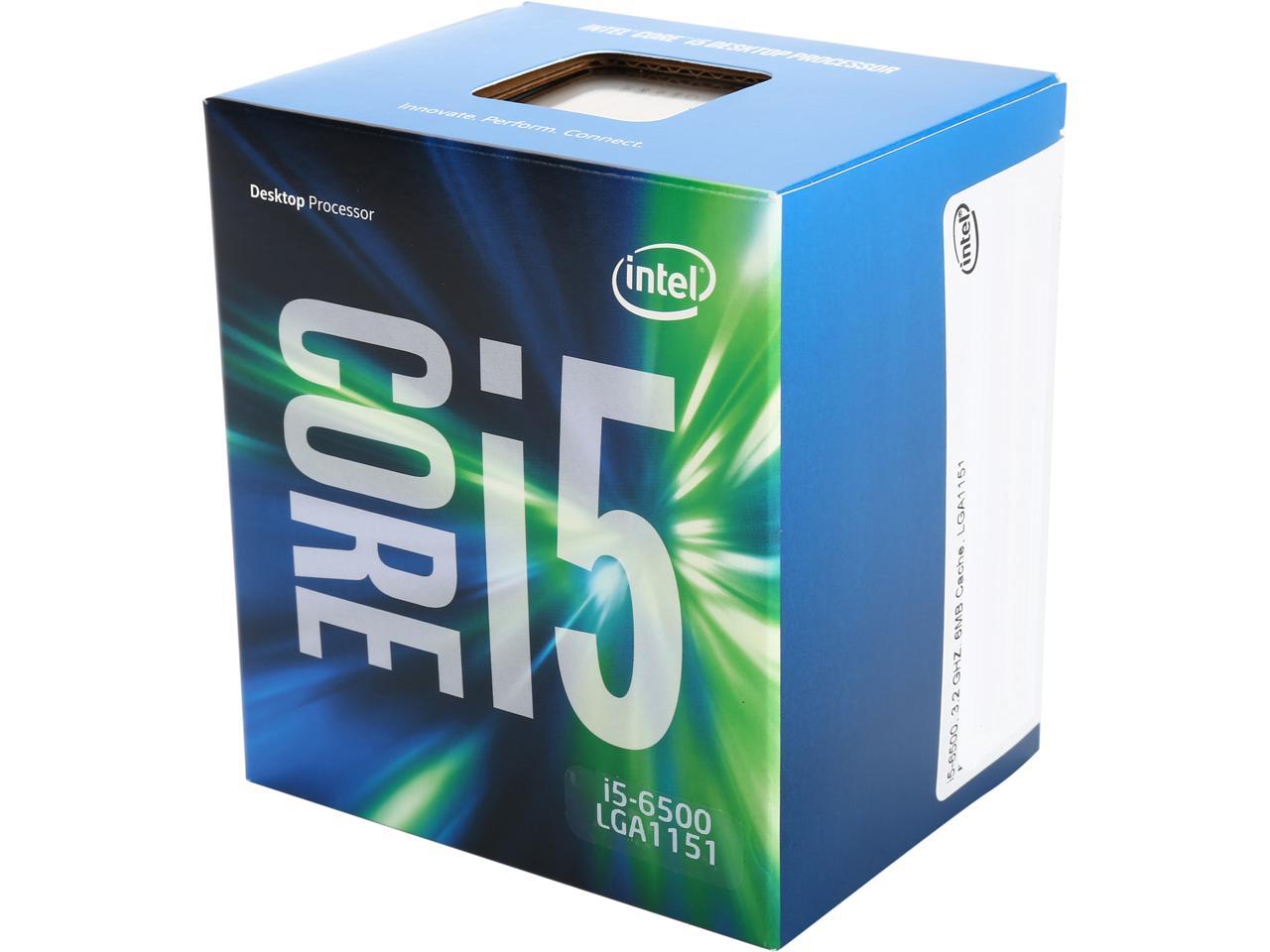 Intel Core i5-6500 Skylake Quad-Core 3.2 GHz LGA 1151 65W BX80662I56500 Desktop Processor Intel HD Graphics 530