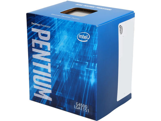 Intel Pentium G4500 Skylake Dual-Core 3.5 GHz LGA 1151 47W BX80662G4500 Desktop Processor Intel HD Graphics 530
