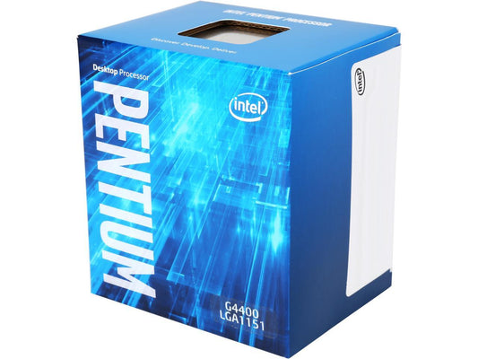 Intel Pentium G4400 Skylake Dual-Core 3.3 GHz LGA 1151 54W Desktop Processor Intel HD Graphics 510 BX80662G4400